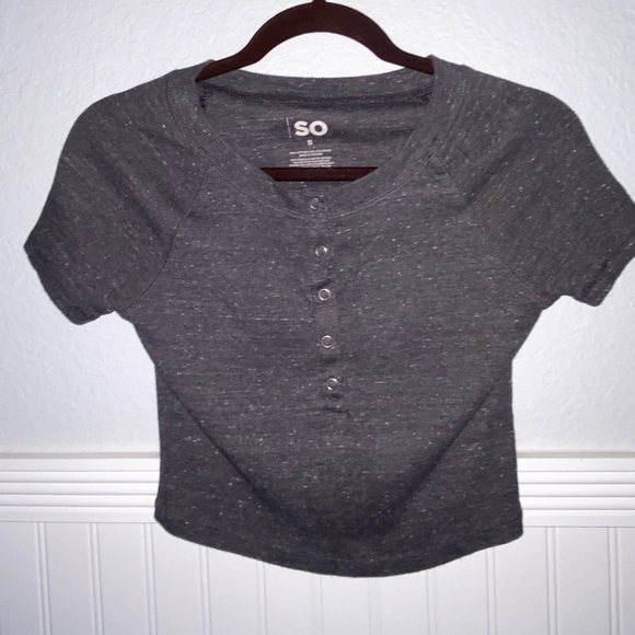 Crop top button down - Picture 3 of 4